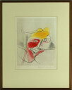 池田満寿夫 「春」 銅版画