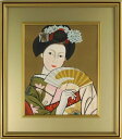橋本明治 「舞妓」 リトグラフ