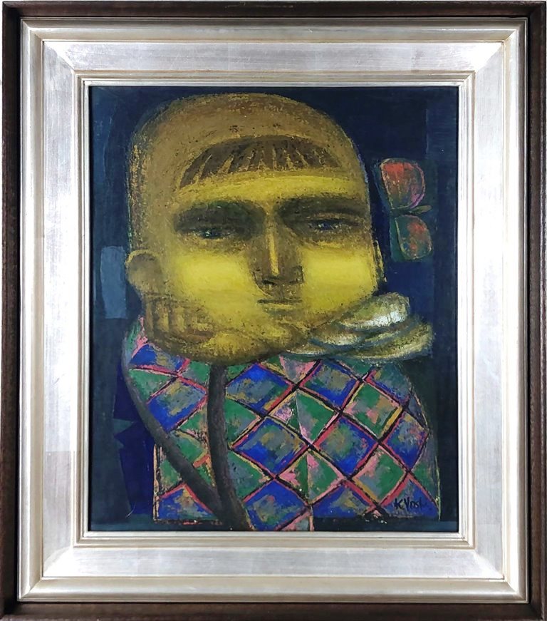 吉田清志　「あるるかん」　油彩12号