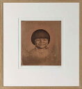 相笠昌義 「童女図」 銅版画