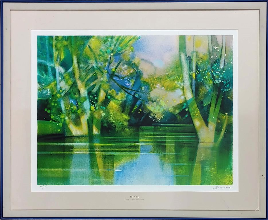 カミーユ・イレール 「春の清明」 リトグラフ