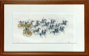 小山 硬 「騎馬兵」 銅版画