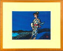 滝平二郎 「夜風」 木版