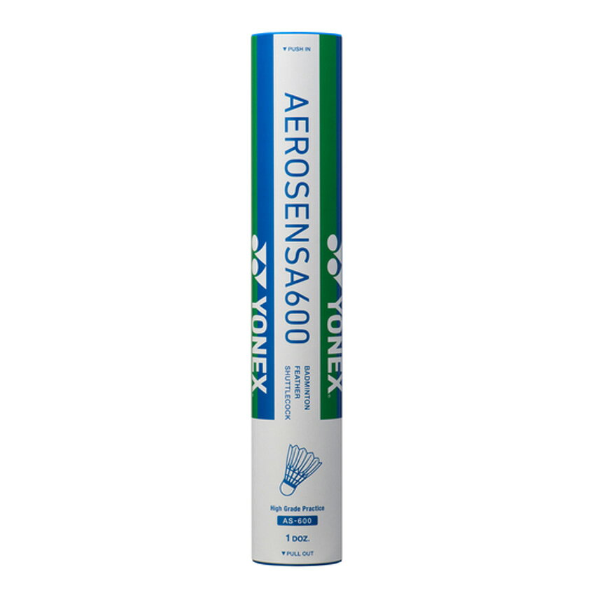 【即日出荷】ヨネックス YONEX バドミントンシャトルコック エアロセンサ600 （10...