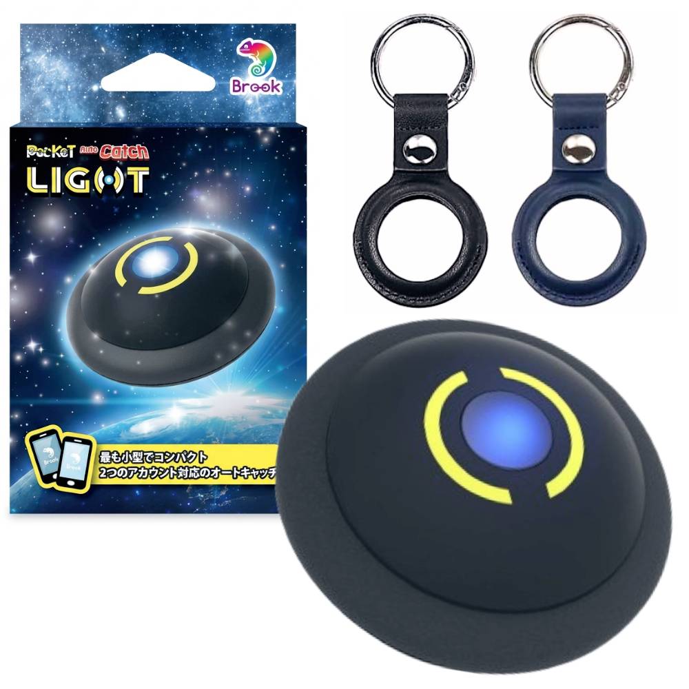 樂天商城 - 【お買い物マラソンは特別価格！】Brook ポケモンgo 用 ポケットオートキャッチ LIGHT 【2台同時接続 & デュアルアカウント接続が可能 & ブラック＆ブルーキーケース2種類付き】 ポケモン Auto Catch pokemon plus プラス 互換 オートキャッチ 送料無料