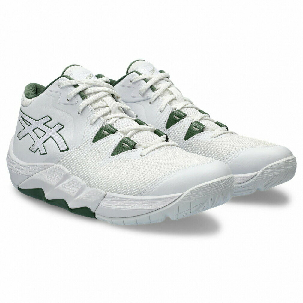 【送料無料】アシックス ユニセックス バスケットボールシューズ アンプレアース2 ホワイト×グレイサーグレイ ascis yunisex basketball shoes UNPRE ARS 2 White/Glacier Grey 1063A070-100