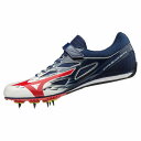 【送料無料】【ミズノ MIZUNO】【シューズ 靴】陸上 スパイク シティウスウィング FX ユニセックス U1GA202418 ホワイト×レッド×ネイビー