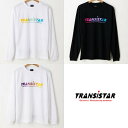 品番 HB24TS04 ブランド TRANSISTAR(トランジスタ) 詳細 TRANSISTARロゴをグラデーションで表現した人気のアイテム。 通気性の良いドライ素材のためオールシーズン使えるシンプルな長袖Tシャツです。 ■サイズ S：身丈65cm/身巾47cm/袖丈59cm M：身丈68cm/身巾50cm/袖丈60cm L：身丈71cm/身巾53cm/袖丈61cm XL：身丈74cm/身巾56cm/袖丈62cm 2XL：身丈77cm/身巾60cm/袖丈63cm ポリエステル(ドライ)100%