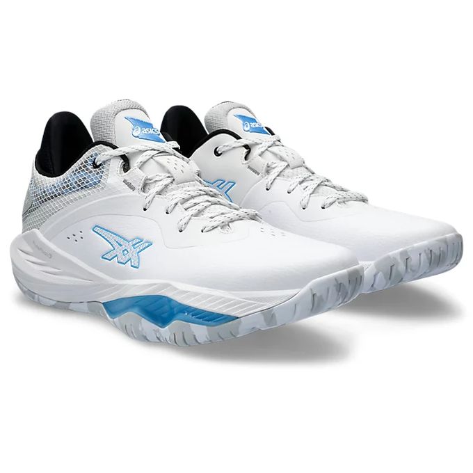 【送料無料】アシックス バスケットボールシューズ ノバ サージュ ロウ ホワイト×ライト asics basketball shoes NOVA SURGE LOW 1061A043