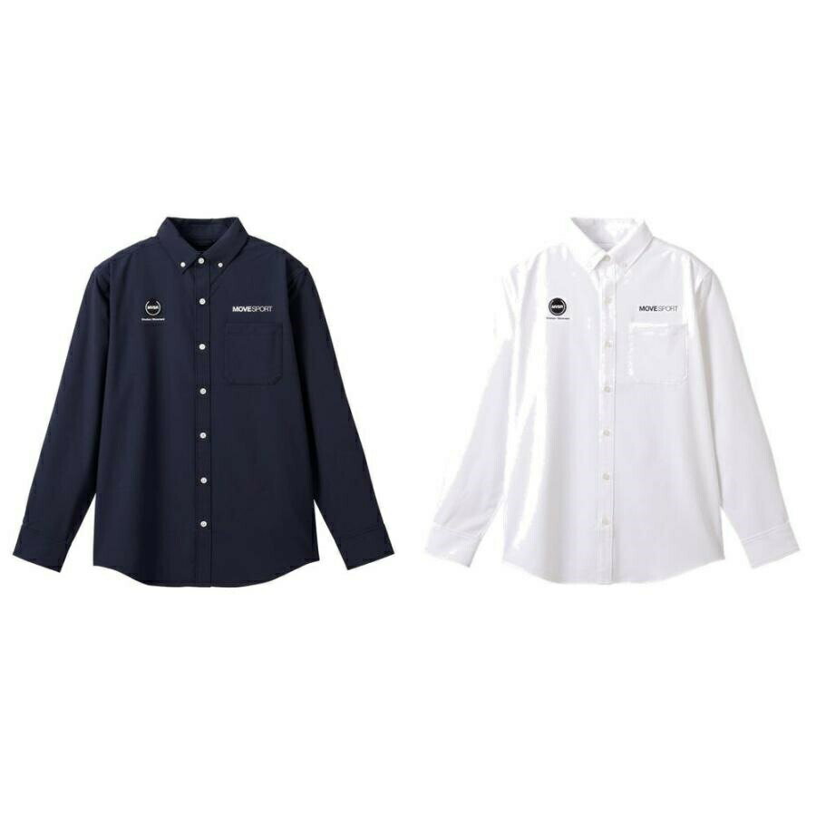 【送料無料】デサント DESCENTE カジュアルウェア ソフトストレッチ ボタンダウンシャツ DMMWJB57　シ..