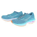 【送料無料】ミズノ(MIZUNO)(レディース)ランニングシューズ ウエーブ ライダー26 ブルー オレンジ J1GD220371 スニーカー ジョギング トレ...