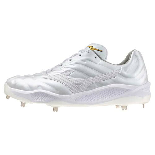 【送料無料】野球 ミズノ 限定 スパイク ミズノプロ 白 クッションレボプロ 樹脂底 厚底 金属 埋め込み 11GM2430 MIZUNO 野球用品