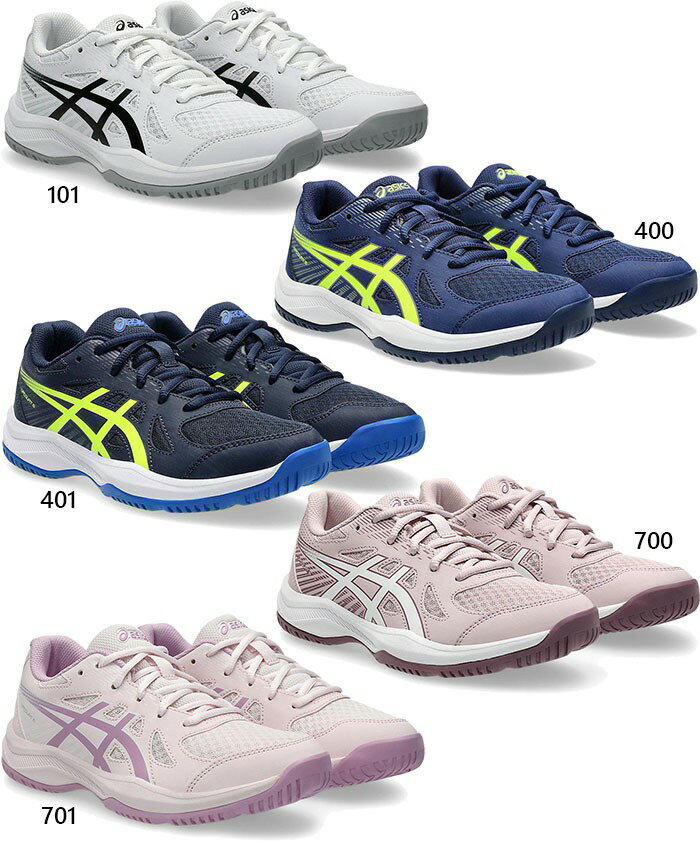 【送料無料】アシックス バレーシューズ ジュニア アップコート6 UPCOURT 6 GS 1074A045-101 asics キッズ