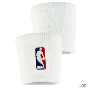【NIKE ・ナイキ 】リストバンド　NBA バスケットボール アクセサリー F NB2001　ホワイト　100