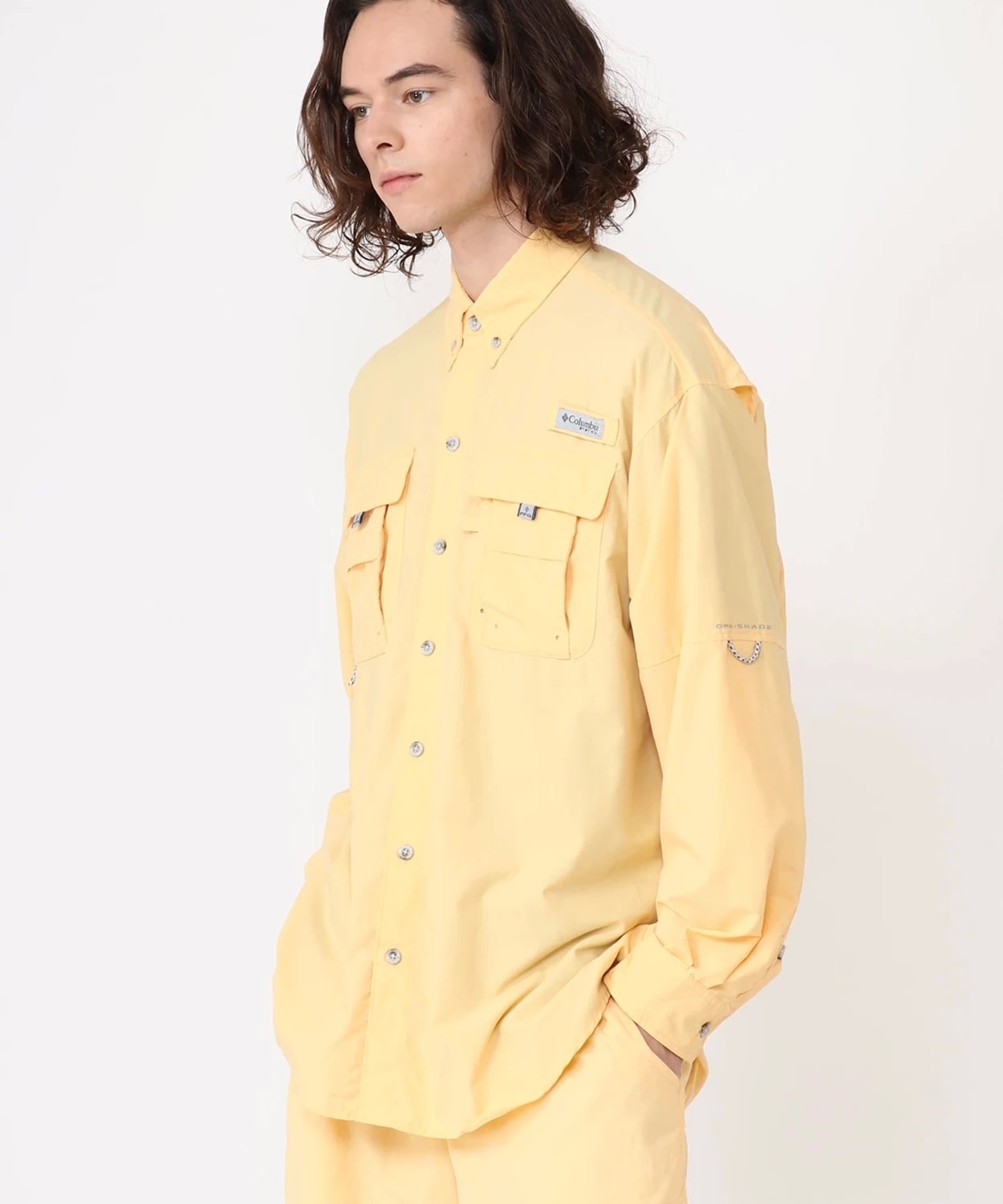 Columbia(コロンビア)　バハマII ロングスリーブシャツ　メンズ　Bahama? II L/S Shirt　774 Cocoa Butter　FM7048