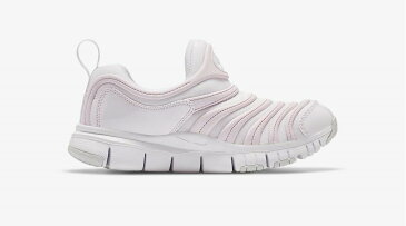【NIKE(ナイキ)】 子供 ジュニア シューズ DYNAMO FREE(PS) ダイナモフリーPS ライトバイオレット/ピュアプラチナム/ホワイト 343738 510