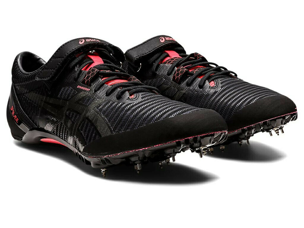 【送料無料】asics (アシックス)　SP BLADE 9 (エスピーブレード9)　ユニセックス 陸上競技 シューズ　ブラック／ガンメタル　1093A137.001　100m〜400m走/ハードル