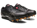【送料無料】asics (アシックス) HEATFLAT 12 ヒートフラット ユニセックス 陸上競技 シューズ ブラック/ガンメタル 1093A195.001
