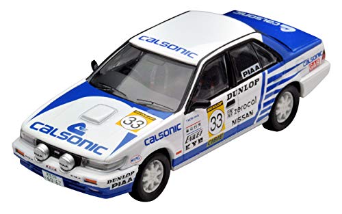 トミカリミテッドヴィンテージ ネオ 1/64 LV-N185b ニッサン ブルーバードSSS-R 1988年 全日本ラリー選手権 チーム カルソニック 完成品