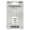 KIOXIA SDXC[J[h UHS-I 128GB x[VbNf KCA-SD128GS