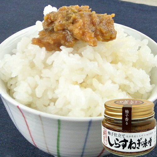 柚子仕立て しらすねぎ味噌 100g 大分県産しらす 葱 柚子 おかず味噌 みそ 豊後美食工房 絆屋 KTBU