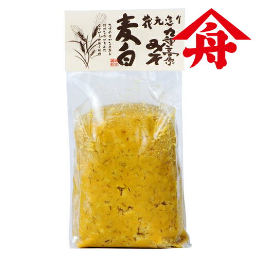 ヤマフネ 九重高原みそ (麦白粒) 1kg 麻生醤油醸造場