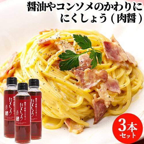 料理にコクと深み にくしょう(九州産) 150ml×3 肉醤 しょうゆ 鮎魚醤 まるはら醤油【送料込】のサムネイル