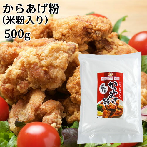 大分県産米粉入り からあげ粉 500g 唐揚げ 国産 グルテンフリー ノングルテン ヘルシー揚げ物 ライスアルバ OIKI