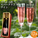 美しい色調の華やかなロゼ スパークリングワイン DonDake〜ピンク 750ml×12本セット 12% 辛口 瓶内発酵 スペイン産 ビッグディッパー【送料込】