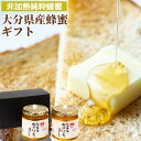 大分県産 風味豊かな 養蜂家の純粋はちみつギフト(百花蜂蜜) ガラス瓶 300g×2本 非加熱純粋蜂蜜 国産天然100% 生はちみつ ピュアハニー 調理やお菓子...