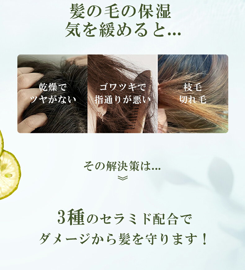 シャンプー トリートメント セット KABOSU 【LDK A評価・ランキング1位】 ヘアケア ギフト 乾燥 パサつき 切れ毛・枝毛を防ぐ 12種アミノ酸 セラミド配合 ノンシリコン オーガニック発想 つや髪へ うるおい 保湿 メンズ レディース 日本製 onsensou-10000028 ONSENSOU 公式ショップ サンプル画像3
