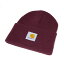 カーハート ニット帽 カフ アクリル ワッチ ポート レッドCARHARTT m20161229-cht136k400 【MB】