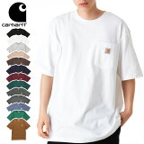 ϡ CARHARTT ѥ T åȥ Ⱦµ WORKWEAR S/S POCKET T-SHIRTS ݥå  ȥ꡼ ֥ ץ ݥåդT ղƽ  ǥ