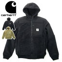 カーハート CARHARTT アパレル M YKN EXTRMS WF FLC ACTVE JAC フリース ジャケット おしゃれ ストリート ブランド シンプル パーカー マウンテンパーカー ミリタリージャケット 防寒 大きめ 大きいサイズ 秋冬 メンズ レディース