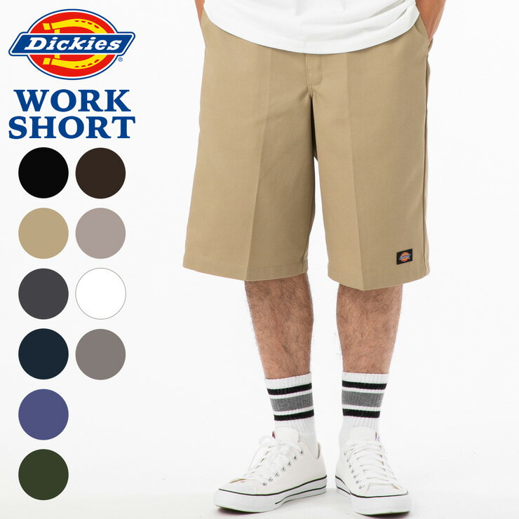 ディッキーズ DICKIES アパレル パンツ ボトムス ワーク ショート ハーフ 短パン4228 POCKET WORK SHORT 13 LOOSE FIT MULTI-POCKET ブ..