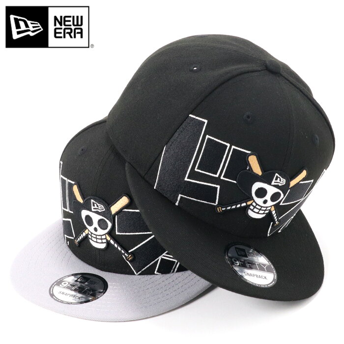 ニューエラ New Era 9FIFTY アジャスタブル サイズ調整 ONE PIECE ワンピース BAT SKULL バットスカル