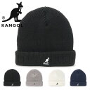 カンゴール ニット帽 レディース カンゴール KANGOL 帽子 ニット帽 カフ ニット ビーニー 折り返し ACRYLIC CUFF RIDGE KNIT PULLON ブランド ロゴ カジュアル ストリート おしゃれ 防寒 スノーボード 春夏 メンズ レディース