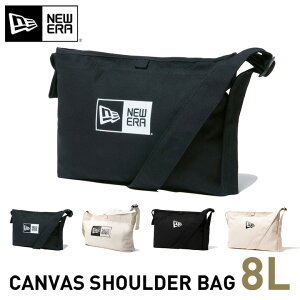 ニューエラ New Era キャンンバス ショルダー バッグ ボックスロゴ Canvas Shoulder Bag スクールバッグ 春夏秋冬 メンズ レディース