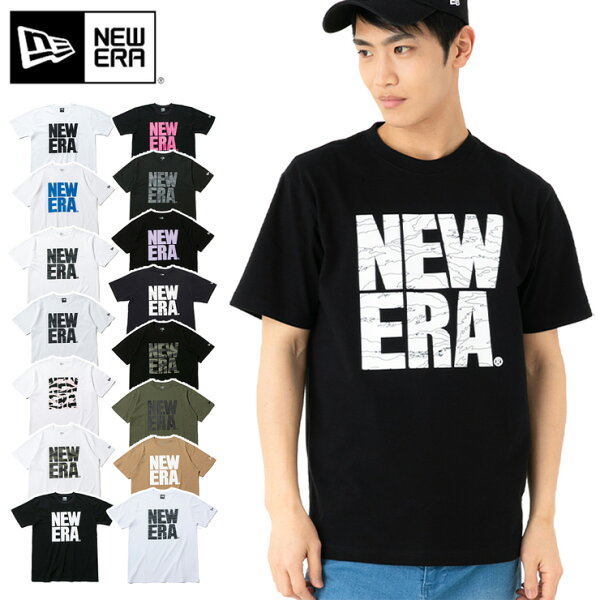 ニューエラNEWERAアパレルTシャツカットソータンクトップ半袖S/SCOTTONTEEスクエアニューエラロゴSSBIGNEBA