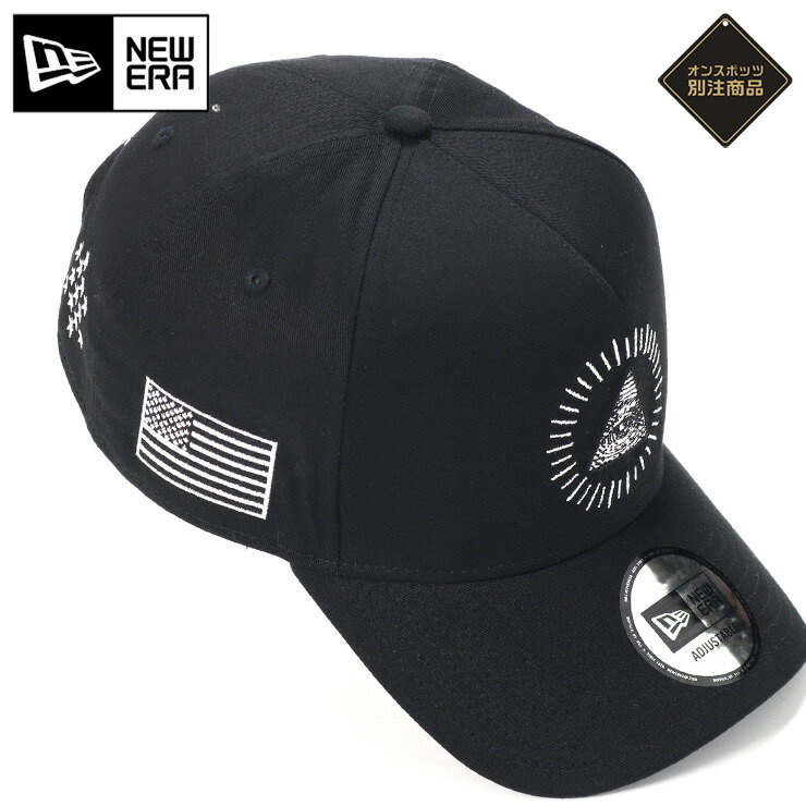 ニューエラ ニューエラ キャップ NEW ERA CAP 9FORTY A-Frame メンズ レディース 帽子 ONSPOTZ 別注 DOLLAR 黒 ブランド 深め おしゃれ かっこいい 人気 春 夏 秋 冬 オールシーズン ニューエラー 大きい 小さい サイズ 調整 正規品 ユニセックス 男女兼用 ストリート コーデ 夏用 冬用