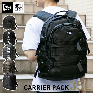 ニューエラ バックパック NEW ERA BAG メンズ レディース バッグ リュック CARRIER PACK キャリアパック リュック 黒 カーキ 通勤 通学 部活 ブランド おしゃれ かっこいい 人気 大きめ 大容量 春 夏 秋 冬 ニューエラー 正規品 ユニセックス 男女兼用 オールシーズン