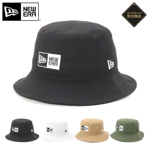 ニューエラ バケットハット NEW ERA HAT バケハ メンズ レディース 帽子 ONSPOTZ 別注 黒 白 ベージュ カーキ 綿 コットン 大きいサイズ ブランド 深め おしゃれ かっこいい 人気 春 夏 秋 冬 ニューエラー 正規品 ユニセックス 男女兼用 オールシーズン ストリート コーデ