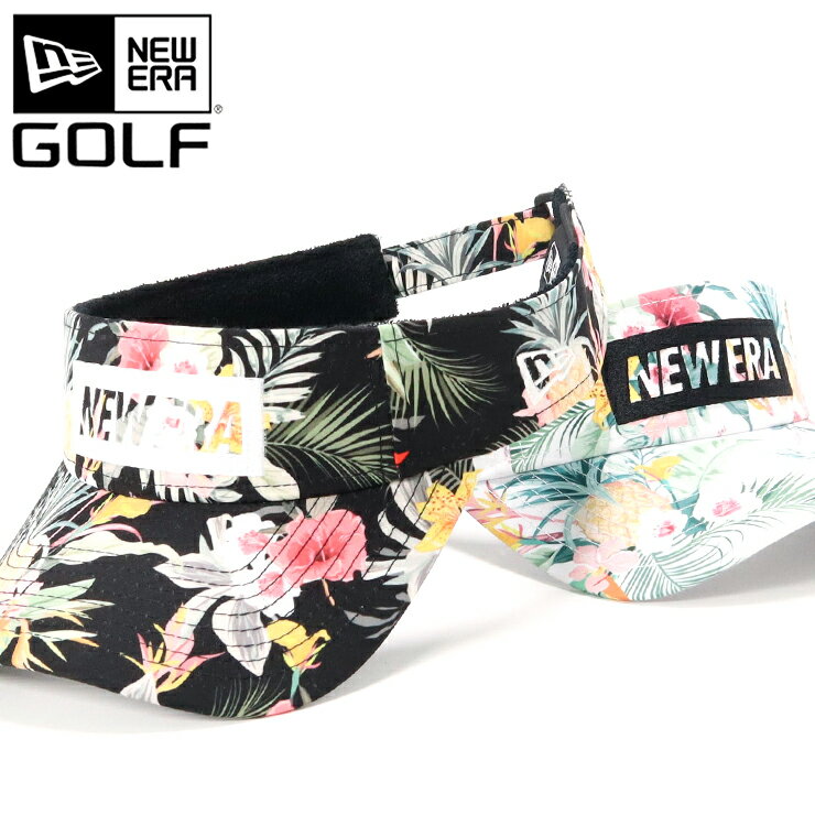 ニューエラ ゴルフ サンバイザー NEW ERA GOLF レディース メンズ 帽子 黒 白 大きいサイズ ブランド 深め おしゃれ かっこいい 人気 春 夏 秋 冬 ニューエラー サイズ調整 正規品 ユニセックス 男女兼用 オールシーズン ストリート コーデ