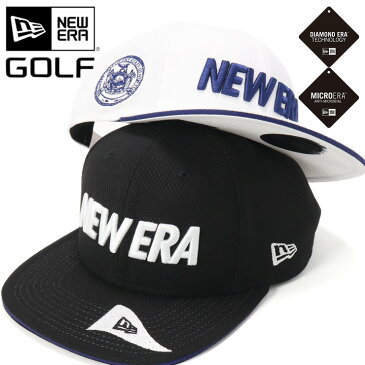 ニューエラ ゴルフ キャップ NEW ERA GOLF CAP 9FIFTY メンズ レディース 帽子 黒 白 大きいサイズ ブランド 深め おしゃれ かっこいい 人気 春 夏 秋 冬 ニューエラー サイズ調整 正規品 ユニセックス 男女兼用 オールシーズン ストリート コーデ