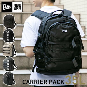 ニューエラ バックパック NEW ERA BAG メンズ レディース バッグ リュック CARRIER PACK キャリアパック 黒 ベージュ カーキ ブランド おしゃれ かっこいい 人気 大きめ 大容量 春 夏 秋 冬 ニューエラー 正規品 ユニセックス 男女兼用 オールシーズン