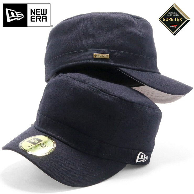 ニューエラ 帽子（メンズ） ニューエラ キャップ NEW ERA CAP ワークキャップ メンズ レディース 帽子 無地 シンプル ベーシック ゴアテックス GORE-TEX ランド 深め おしゃれ かっこいい 人気 春 夏 秋 冬 オールシーズン ニューエラー 大きい 小さい サイズ 正規品 ユニセックス 男女兼用 ストリート