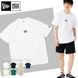 ニューエラ ペアTシャツ ニューエラ Tシャツ 半袖 NEW ERA クルーネック ONSPOTZ 黒 白 ベージュ 綿 コットン メンズ レディース ブランド 大きいサイズ オーバーサイズ おしゃれ かっこいい 人気 春 夏 秋 冬 ニューエラー 正規品 小さいサイズ ユニセックス 男女兼用 ストリート