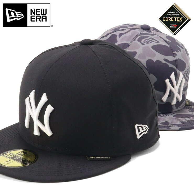 ニューエラ キャップ NEW ERA CAP 59FIFTY ベースボールキャップ メンズ レディース 帽子 NY MLB ニューヨーク ヤンキース 黒 ゴアテックス ブランド 深め おしゃれ かっこいい 人気 春 夏 秋 冬 オールシーズン ニューエラー 大きい 小さい サイズ 正規品 ユニセックス