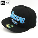 ニューエラ キャップ NEW ERA CAP 59FIFTY ベースボールキャップ メンズ レディース 帽子 コラボ COIN PARKING DELIVERY グッズ 黒 NBA レイカーズ ブランド おしゃれ かっこいい 人気 春 夏 秋 冬 オールシーズン ニューエラー 大きい 小さい サイズ 正規品 ユニセックス