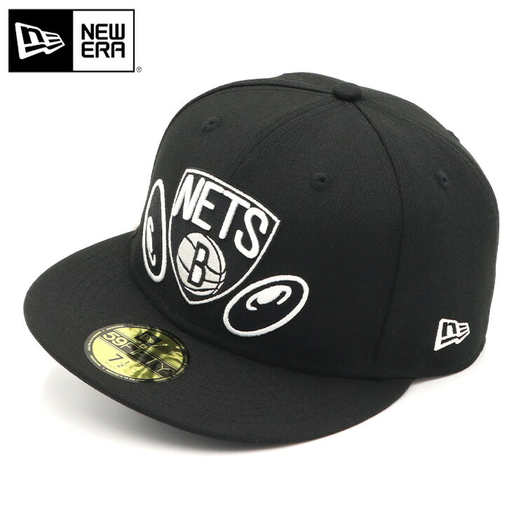 ニューエラ キャップ NEW ERA CAP 59FIFTY ベースボールキャップ メンズ レディース 帽子 コラボ COIN PARKING DELIVERY グッズ 黒 NBA ネッツ ブランド おしゃれ かっこいい 人気 春 夏 秋 冬 オールシーズン ニューエラー 大きい 小さい サイズ 正規品 ユニセックス